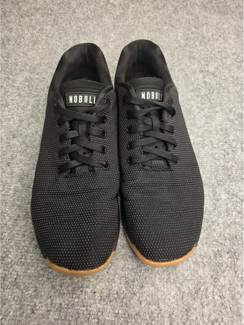 NOBULL Outwork Training Shoes Mens 11 Womens 12.5 Black Gum Crossfit Sneaker - Picture 2 of 8